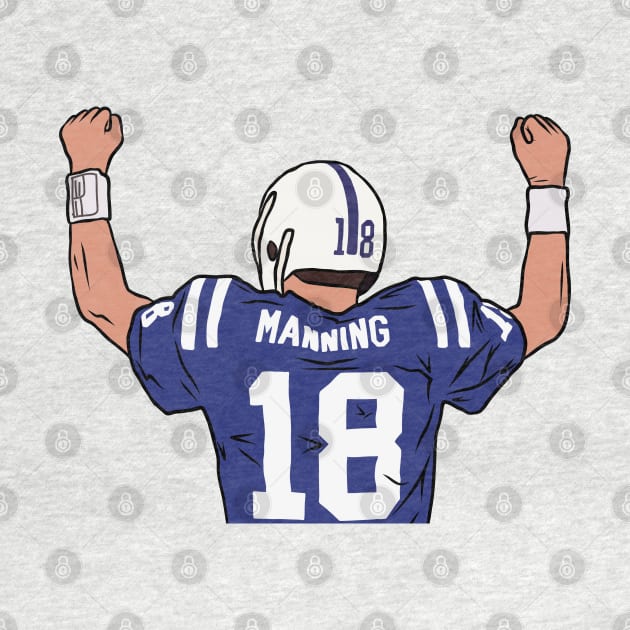 Peyton Manning Celebration by rattraptees